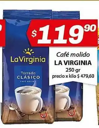 Almacor Café Molido La Virginia 250gr oferta