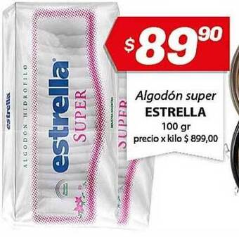 Almacor Estrella Algodón Super 100gr oferta
