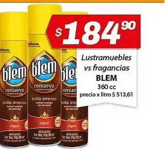 Almacor Blem Lustramuebles Vs Fragancias 360cc oferta