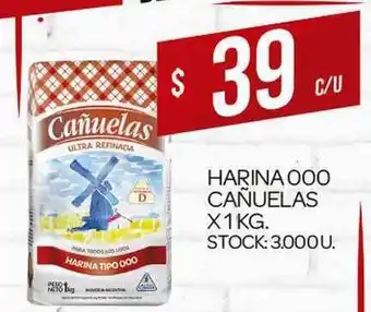 Harina 000 Cañuelas x 1kg