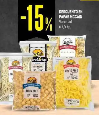 Makro Descuento En Papas Mccain 2,2kg oferta