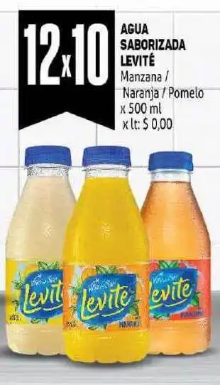 Makro Agua Saborizada Levité x 500ml oferta