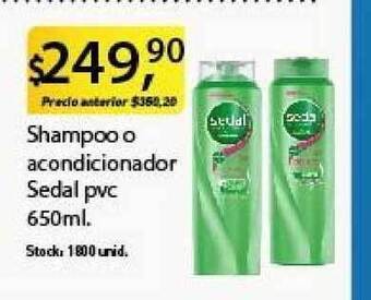 Supermercados Damesco Shampoo O Acondicionador Sedal PVC 650ml. oferta