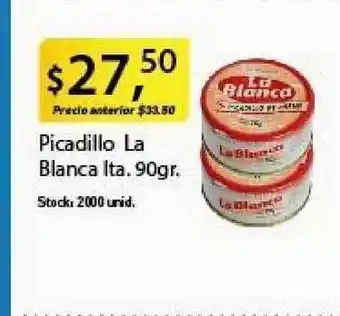 Supermercados Damesco Picadillo La Blanca Lta. 90gr. oferta