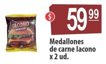 Medallones de Carne Lacono x 2 Ud.