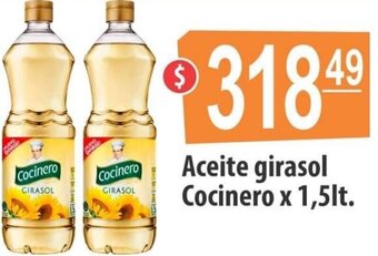 Autoservicio Capo Aceite Girasol Cocinero x 1.5 lt oferta