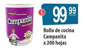 Autoservicio Capo Campanita Rollo de Cocina x 200 Hojas oferta