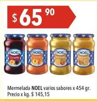 Hergo Noel Mermelada 454gr oferta