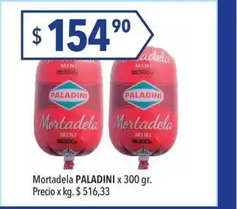 Hergo Paladini Mortadela x 300gr oferta