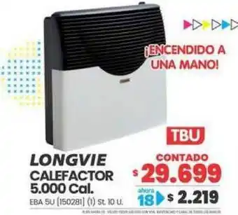 Longvie Calefactor 5.000 Cal.