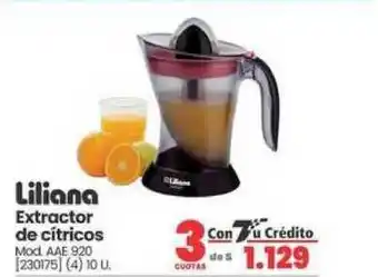 Trabuco Hogar Extractor De Cítricos Liliana oferta