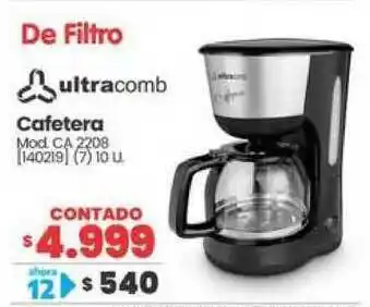 Cafetera Ultracomb