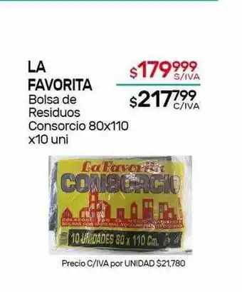 Nini Mayorista La Favorita Bolsa De Residuos Consorcio oferta