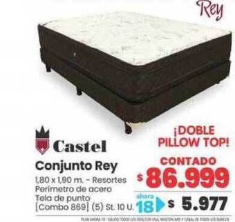 Trabuco Hogar Castel Conjunto Rey oferta