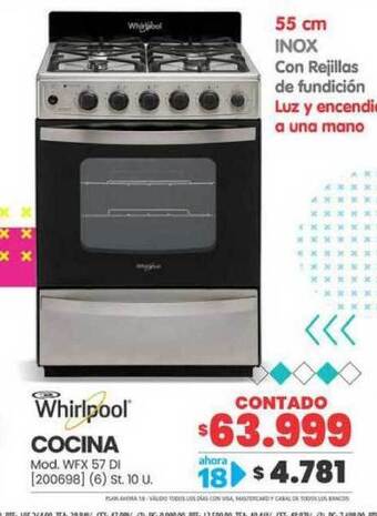 Trabuco Hogar Whirlpool Cocina oferta