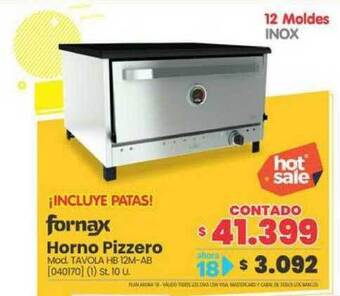Trabuco Hogar Fornax Horno Pizzero oferta