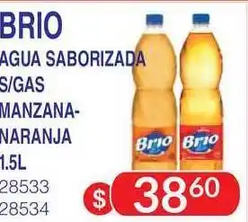 Masivos Brio Agua Saborizada S- Gaz Manzana-naranja 1.5L oferta