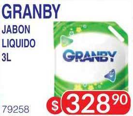 Masivos Granby Jabon Liquido 3L oferta