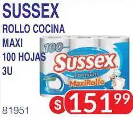 Masivos Sussex Rollo Cocina Maxi 3 u oferta