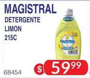 Masivos Magistral Detergente Limon 215c oferta