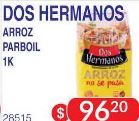 Masivos Dos Hermanos Arroz Parboil 1k oferta