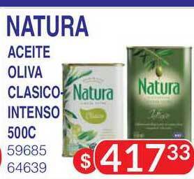 Masivos Natura Aceite Oliva Clasico Intenso 500c oferta