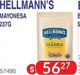 Masivos Hellmann's Mayonesa 237g oferta
