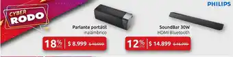 Philips Parlante Portátil Inalámbrico Of Soundbar 30W HDMI Bluetooth