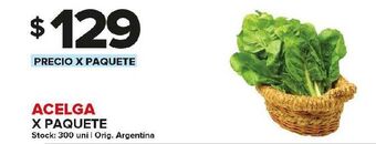 Carrefour Maxi Acelga x paquete oferta