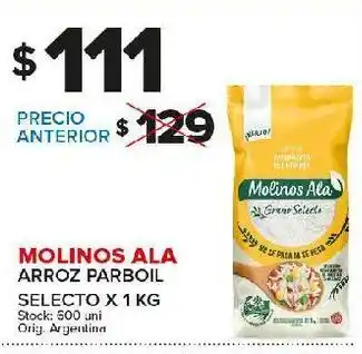 Carrefour Maxi Arroz parboil molinos ala 1kg oferta
