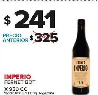 Carrefour Maxi Fernet imperio 950cc oferta