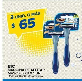 Carrefour Maxi Máquina de afeitar bic 1 uni oferta