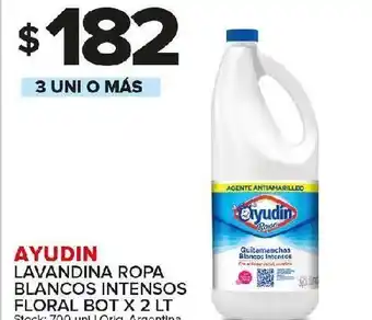 Carrefour Maxi Lavandina ayudin 2 l oferta