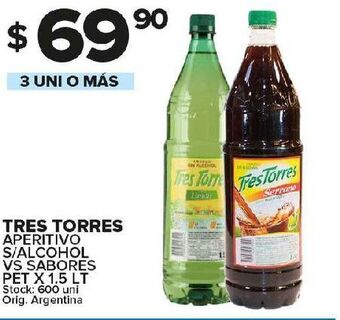 Carrefour Maxi Aperitivos tres torres oferta
