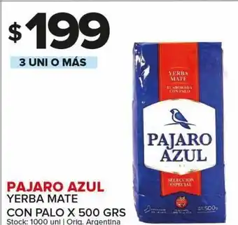 Carrefour Maxi Yerba mate pajaro azul 500g oferta