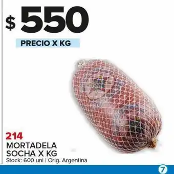 Carrefour Maxi Mortadela socha 214 x kg oferta