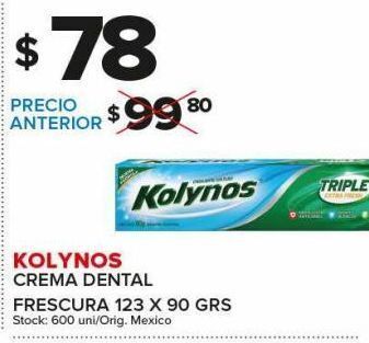 Carrefour Maxi Crema dental kolynos frescura 123 x 90g oferta