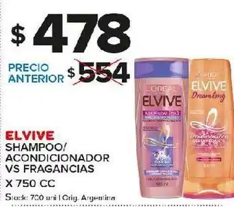 Carrefour Maxi Shampoo/acond elvive 750cc oferta
