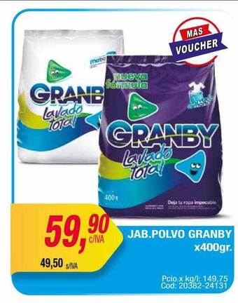 Maxiconsumo Jab Polvo Granby oferta
