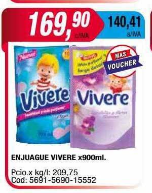 Maxiconsumo Enjuague Vivere oferta