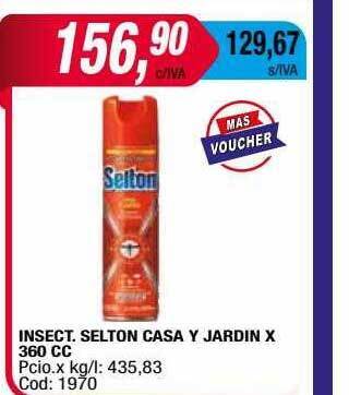 Maxiconsumo Insect Selton Casa Y Jardin oferta