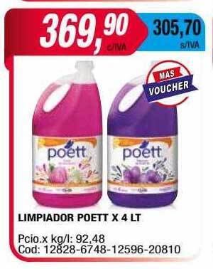 Maxiconsumo Limpiador Poett oferta