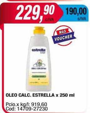 Maxiconsumo Oleo Calc Estrella oferta