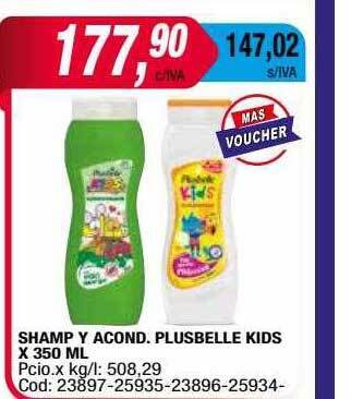 Maxiconsumo Shamp Y Acond Plusbelle Kids oferta