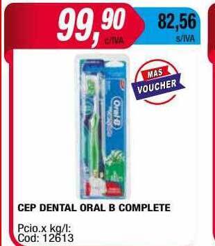 Maxiconsumo Cep Dental Oral B Complete oferta