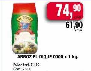 Maxiconsumo Arroz El Dique 0000 oferta