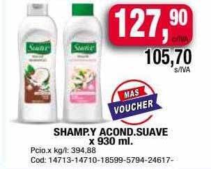 Maxiconsumo Shamp Y Acond Suave oferta