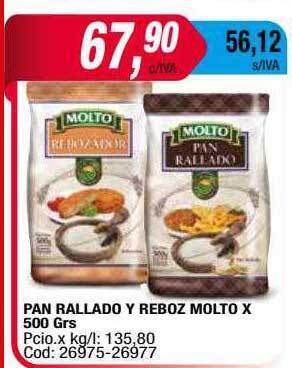 Maxiconsumo Pan Rallado Y Reboz Molto oferta
