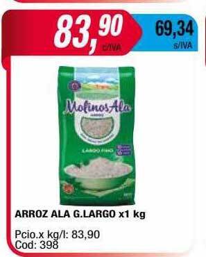 Maxiconsumo Arroz Ala G Largo oferta