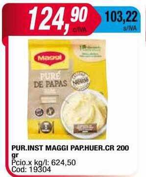 Maxiconsumo Pur Inst Maggi Pap Huer Cr oferta